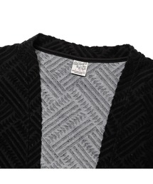 CALEE（キャリー）の「PILE JACQUARD 9 LENGTH CARDIGAN（Tシャツ