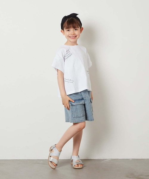 a.v.v（アーヴェヴェ）の「[KIDS]リボンカチューシャ（カチューシャ・キッズ・ブラック/ブルー・38）」の9枚目の写真
