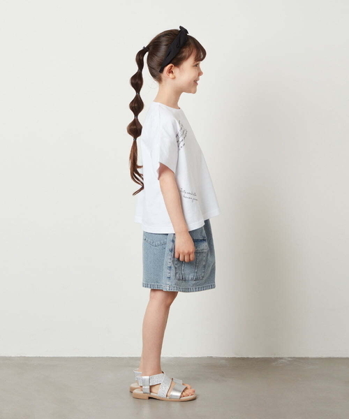 a.v.v（アーヴェヴェ）の「[KIDS]リボンカチューシャ（カチューシャ・キッズ・ブラック/ブルー・38）」の11枚目の写真