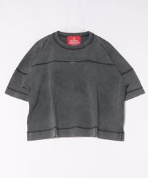 Vivienne Westwood | オーガニックリサイクル天竺ケミカルMUD ORBプリントトップ(Tシャツ/カットソー)