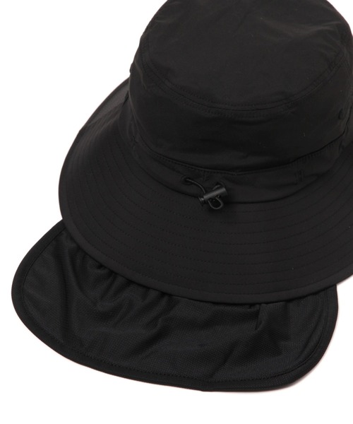 BAYFLOW（ベイフロー）の「アドベンチャーハット（ハット・メンズ・ブラック/カーキ・FREE）」の4枚目の写真