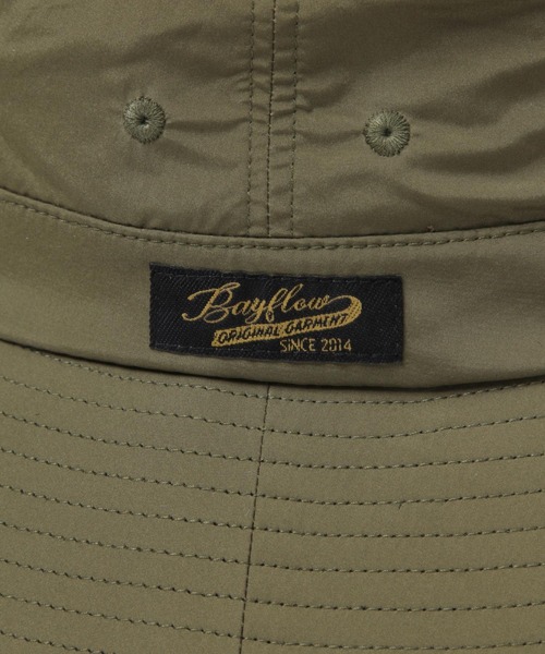 BAYFLOW（ベイフロー）の「アドベンチャーハット（ハット・メンズ・ブラック/カーキ・FREE）」の8枚目の写真