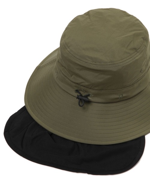 BAYFLOW（ベイフロー）の「アドベンチャーハット（ハット・メンズ・ブラック/カーキ・FREE）」の9枚目の写真