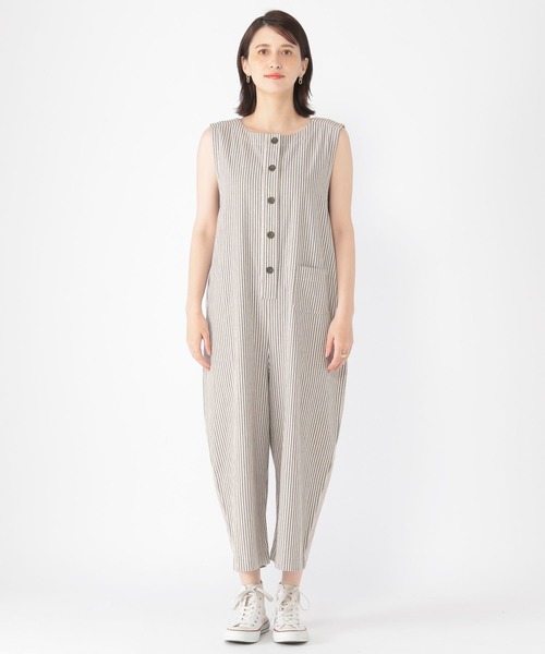 studio CLIP（スタディオクリップ）の「コットンリネン2WAYサロペット（サロペット/オーバーオール・レディース・その他1/その他2・FREE）」の15枚目の写真