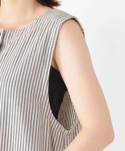 studio CLIP（スタディオクリップ）の「コットンリネン2WAYサロペット（サロペット/オーバーオール・レディース・その他1/その他2・FREE）」の20枚目の写真