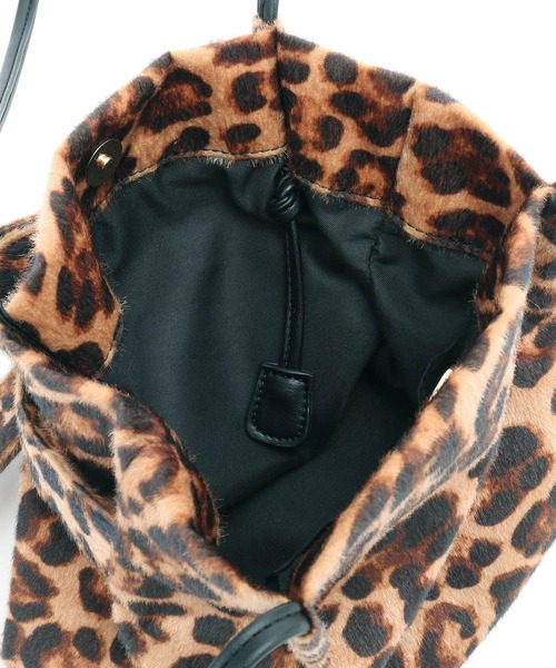 VIS（ビス）の「リボンミニトートバック（ショルダーバッグ・レディース・ブラック/その他/シルバー・FREE）」の9枚目の写真