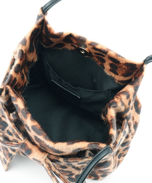 VIS（ビス）の「リボンミニトートバック（ショルダーバッグ・レディース・ブラック/その他/シルバー・FREE）」の14枚目の写真