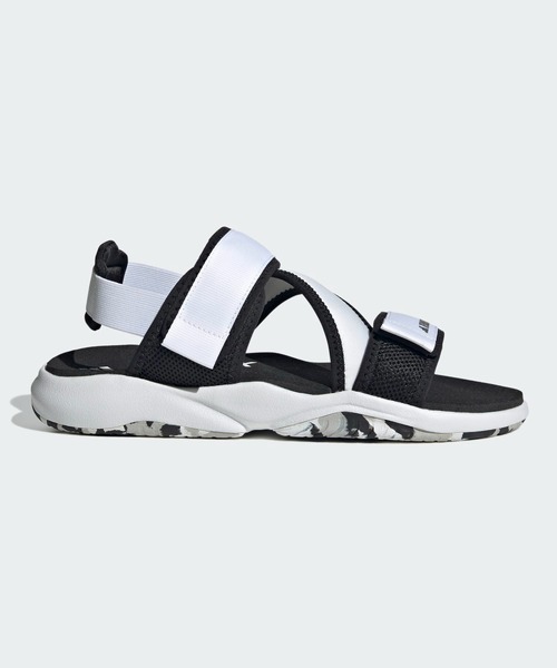 adidas(アディダス)の「テレックス Sumra サンダル / Terrex Sumra Sandals / アディダス adidas(サンダル・メンズ・ベージュ/ブラック/ホワイト/ベージュ系その他/ブラック×ブラック・23.5cm/24.5cm/25.5cm/26.5cm/27.5cm/28.5cm)」の2枚目の写真