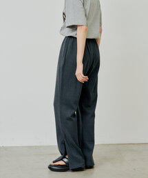 【UNISEX/2サイズ展開】プレーティングジャージーステッチトラックパンツ