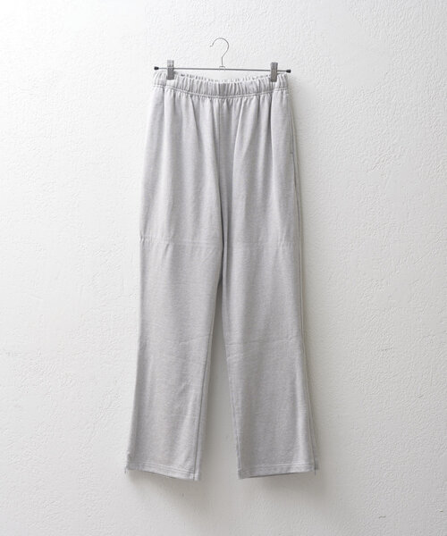 WHIMSIC（ウィムジック）の「【UNISEX/2サイズ展開】プレーティングジャージーステッチトラックパンツ（その他パンツ・メンズ・シルバー/チャコールグレー・1/2）」の14枚目の写真