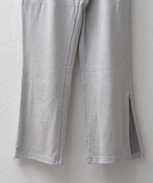 WHIMSIC（ウィムジック）の「【UNISEX/2サイズ展開】プレーティングジャージーステッチトラックパンツ（その他パンツ・メンズ・シルバー/チャコールグレー・1/2）」の18枚目の写真