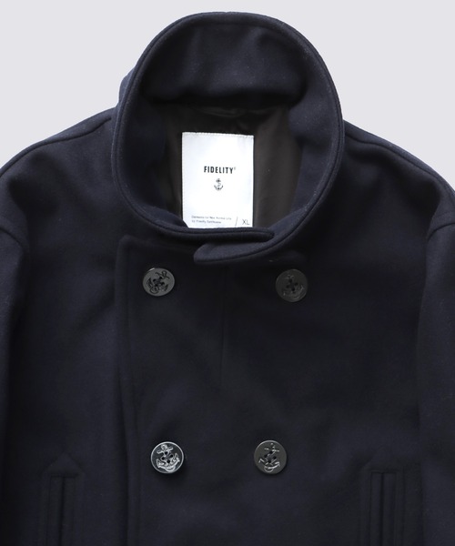 FIDELITY(フィデリティ)の「10B PEACOAT / ピーコート(ピーコート・メンズ・ダークネイビー/チャコール・LARGE/MEDIUM/X-LARGE)」の3枚目の写真