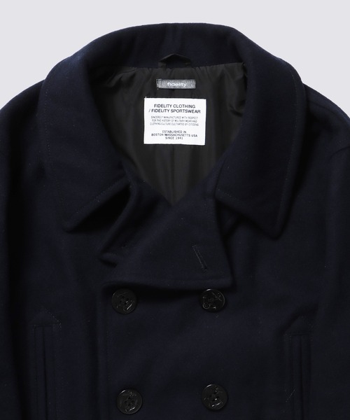 FIDELITY(フィデリティ)の「10B PEACOAT / ピーコート(ピーコート・メンズ・ダークネイビー/チャコール・LARGE/MEDIUM/X-LARGE)」の12枚目の写真