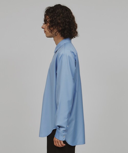 tk.TAKEO KIKUCHI（ティーケータケオキクチ）の「TRレギュラースマートシャツ（シャツ/ブラウス・メンズ・ライトグレー/ブルー/チャコールグレー/ホワイト・03/01/02/04）」の7枚目の写真