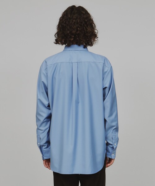 tk.TAKEO KIKUCHI（ティーケータケオキクチ）の「TRレギュラースマートシャツ（シャツ/ブラウス・メンズ・ライトグレー/ブルー/チャコールグレー/ホワイト・03/01/02/04）」の8枚目の写真