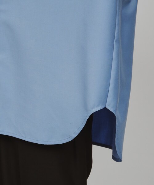 tk.TAKEO KIKUCHI（ティーケータケオキクチ）の「TRレギュラースマートシャツ（シャツ/ブラウス・メンズ・ライトグレー/ブルー/チャコールグレー/ホワイト・03/01/02/04）」の12枚目の写真