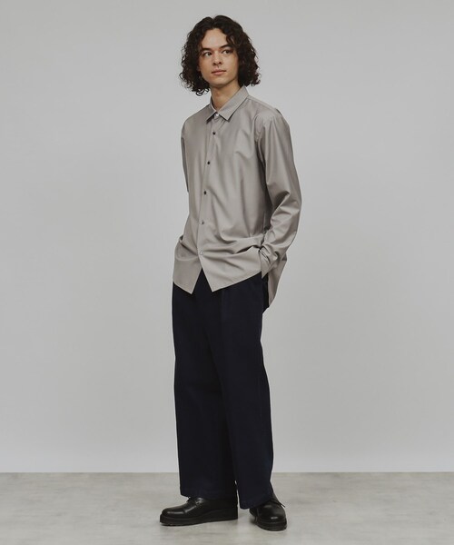 tk.TAKEO KIKUCHI（ティーケータケオキクチ）の「TRレギュラースマートシャツ（シャツ/ブラウス・メンズ・ライトグレー/ブルー/チャコールグレー/ホワイト・03/01/02/04）」の15枚目の写真