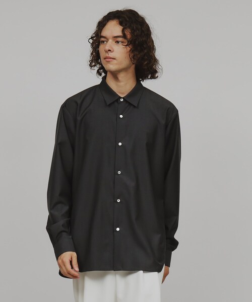 tk.TAKEO KIKUCHI（ティーケータケオキクチ）の「TRレギュラースマートシャツ（シャツ/ブラウス・メンズ・ライトグレー/ブルー/チャコールグレー/ホワイト・03/01/02/04）」の17枚目の写真