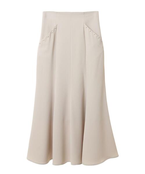 earth music&ecology(アースミュージックアンドエコロジー)の「パール付きマーメイドスカート(スカート・レディース・ダークネイビー/ブルー/その他8・M/S)」の20枚目の写真