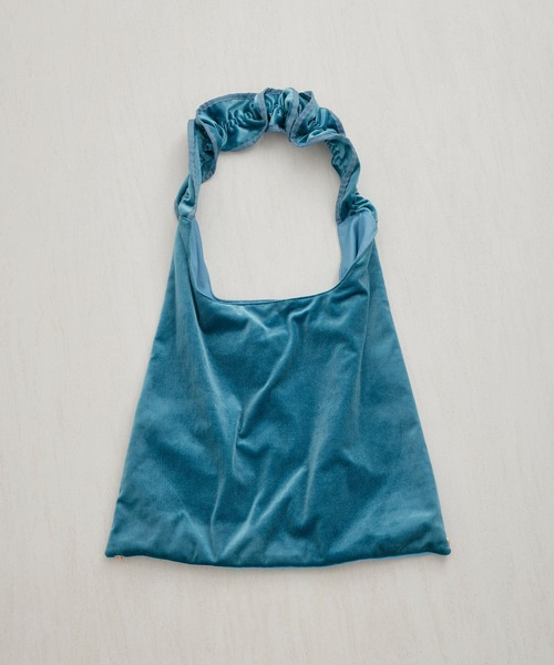 ROPE' PICNIC（ロペピクニック）の「2WAY/ベロアフリルワンショルダーバッグ（ショルダーバッグ・レディース・ブラック/ピンク/イエロー/ブルー・FREE）」の3枚目の写真