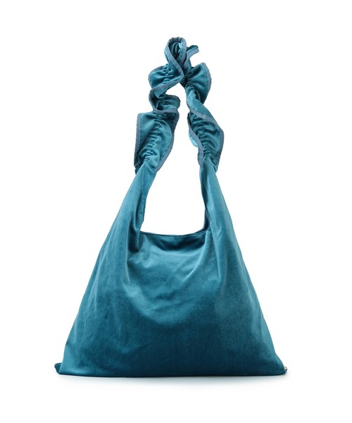 ROPE' PICNIC（ロペピクニック）の「2WAY/ベロアフリルワンショルダーバッグ（ショルダーバッグ・レディース・ブラック/ピンク/イエロー/ブルー・FREE）」の5枚目の写真