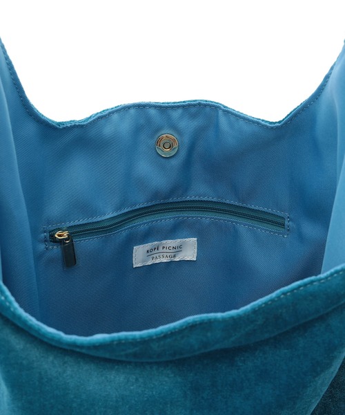 ROPE' PICNIC（ロペピクニック）の「2WAY/ベロアフリルワンショルダーバッグ（ショルダーバッグ・レディース・ブラック/ピンク/イエロー/ブルー・FREE）」の11枚目の写真