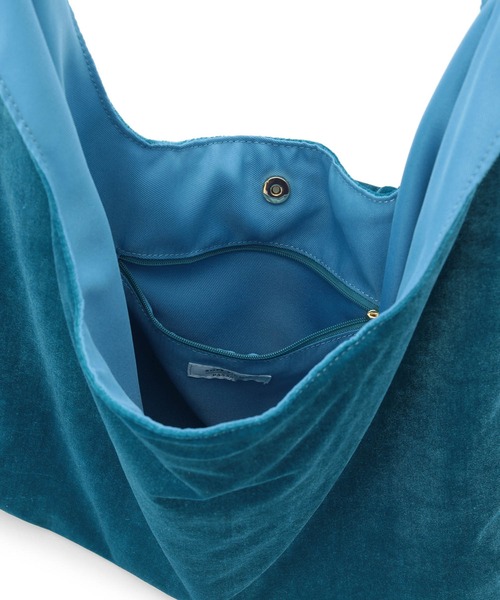 ROPE' PICNIC（ロペピクニック）の「2WAY/ベロアフリルワンショルダーバッグ（ショルダーバッグ・レディース・ブラック/ピンク/イエロー/ブルー・FREE）」の12枚目の写真