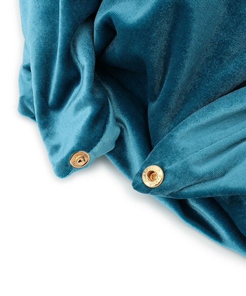 ROPE' PICNIC（ロペピクニック）の「2WAY/ベロアフリルワンショルダーバッグ（ショルダーバッグ・レディース・ブラック/ピンク/イエロー/ブルー・FREE）」の14枚目の写真