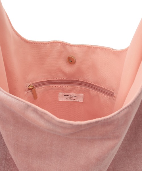 ROPE' PICNIC（ロペピクニック）の「2WAY/ベロアフリルワンショルダーバッグ（ショルダーバッグ・レディース・ブラック/ピンク/イエロー/ブルー・FREE）」の18枚目の写真
