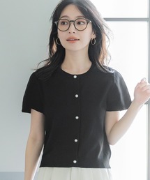 【WEB限定セール】パールニットカーディガン