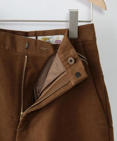 Steven Alan（スティーブンアラン）の「＜Steven Alan＞Brisbane moss MOLESKIN WIDE TROUSER/ﾊﾟﾝﾂ◆（その他パンツ・レディース・モカ/オリーブ・MEDIUM/SMALL/LARGE）」の4枚目の写真