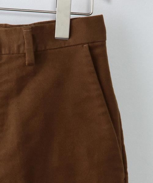 Steven Alan（スティーブンアラン）の「＜Steven Alan＞Brisbane moss MOLESKIN WIDE TROUSER/ﾊﾟﾝﾂ◆（その他パンツ・レディース・モカ/オリーブ・MEDIUM/SMALL/LARGE）」の5枚目の写真