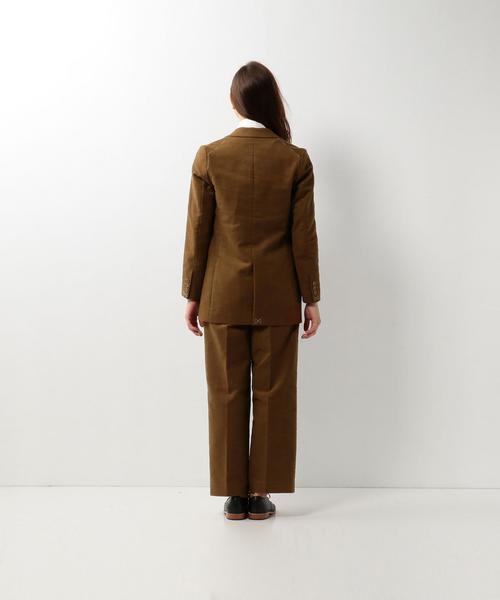 Steven Alan（スティーブンアラン）の「＜Steven Alan＞Brisbane moss MOLESKIN WIDE TROUSER/ﾊﾟﾝﾂ◆（その他パンツ・レディース・モカ/オリーブ・MEDIUM/SMALL/LARGE）」の7枚目の写真