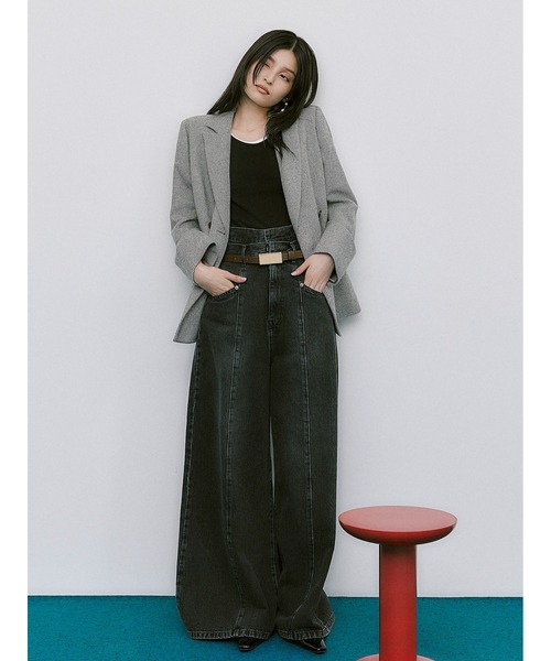 FRAY I.D（フレイアイディー）の「ガラスパールナローチェーンイヤリング（イヤリング・レディース・シルバー/ゴールド・FREE）」の10枚目の写真