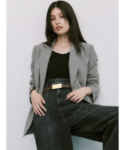 FRAY I.D（フレイアイディー）の「ガラスパールナローチェーンイヤリング（イヤリング・レディース・シルバー/ゴールド・FREE）」の9枚目の写真