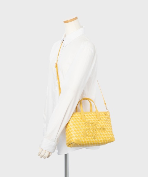 ANYA HINDMARCH I am a Plastic Bag Tote XS Motif in Recycled