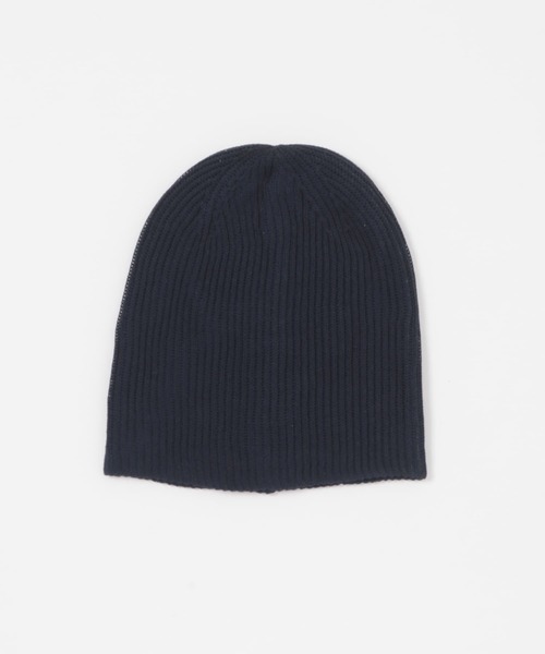 KBF（ケイビーエフ）の「リブニットビーニー（ニットキャップ/ビーニー・レディース・ブルー/ネイビー・ONE）」の7枚目の写真