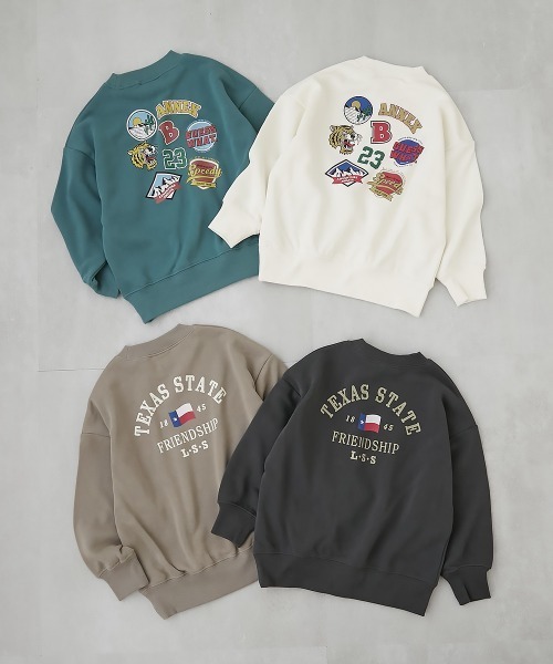 devirock（デビロック）の「デビラボ BIGシルエット プリント トレーナー（スウェット・キッズ・その他7/その他9/その他4/その他12/その他13/その他8/その他10/その他5/その他11/その他2/その他3/その他1/その他6・100cm/110cm/120cm/130cm/140cm/150cm/160cm/90cm）」の19枚目の写真