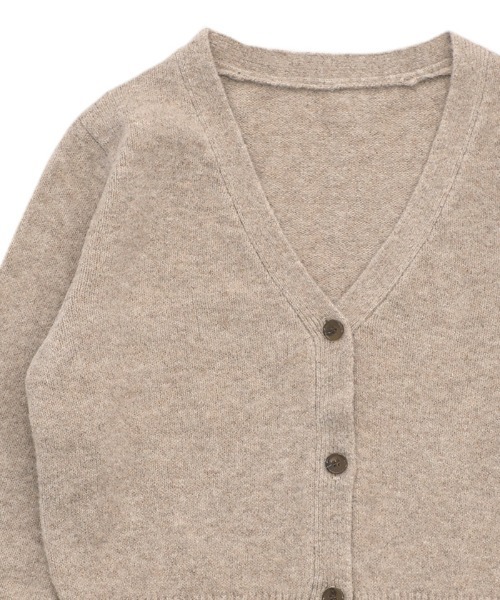 select MOCA（セレクトモカ）の「ベルスリーブVネックニットカーディガン（カーディガン/ボレロ・レディース・チャコール/オートミール/ブラック・FREE）」の8枚目の写真