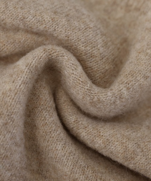 select MOCA（セレクトモカ）の「ベルスリーブVネックニットカーディガン（カーディガン/ボレロ・レディース・チャコール/オートミール/ブラック・FREE）」の10枚目の写真