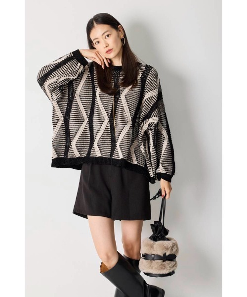 M.deux（エムドゥ）の「◆ツイルショートパンツ◆（その他パンツ・レディース・グレー/ブラック・MEDIUM）」の11枚目の写真