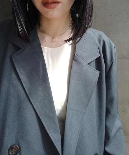 ツイルビッグテーラードジャケット（テーラードジャケット）｜y/m by RIKA（イムバイリカ）