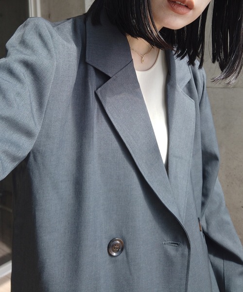 ツイルビッグテーラードジャケット（テーラードジャケット）｜y/m by RIKA（イムバイリカ）