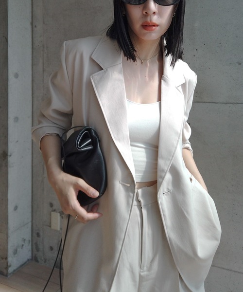 ツイルビッグテーラードジャケット（テーラードジャケット）｜y/m by RIKA（イムバイリカ）