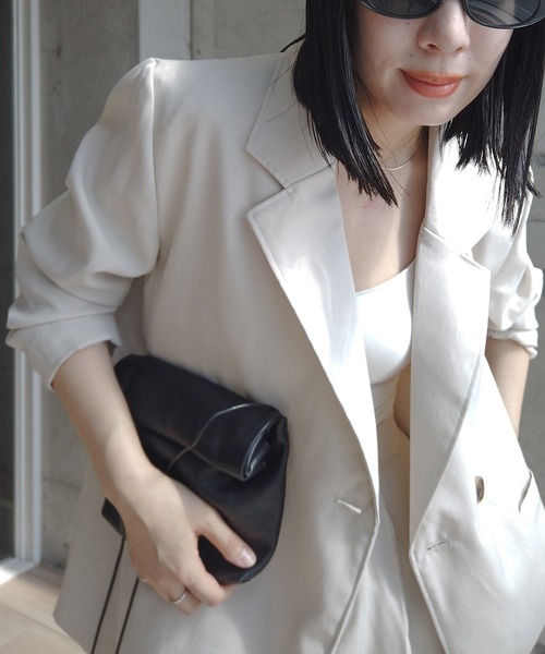 ツイルビッグテーラードジャケット（テーラードジャケット）｜y/m by RIKA（イムバイリカ）