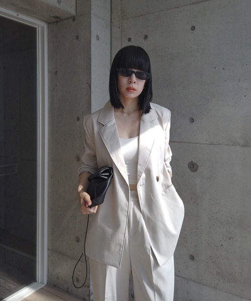 ツイルビッグテーラードジャケット（テーラードジャケット）｜y/m by RIKA（イムバイリカ）