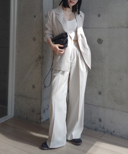 ツイルビッグテーラードジャケット（テーラードジャケット）｜y/m by RIKA（イムバイリカ）