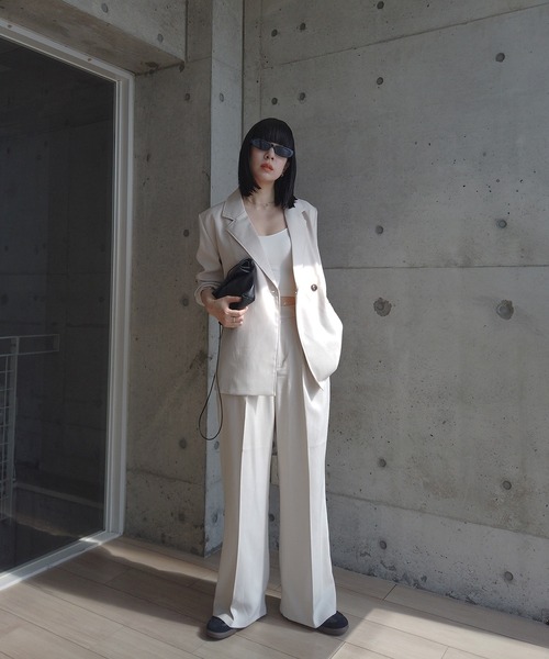 ツイルビッグテーラードジャケット（テーラードジャケット）｜y/m by RIKA（イムバイリカ）