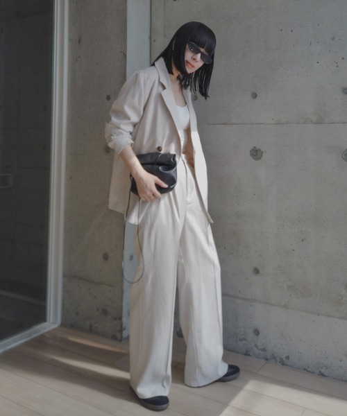 ツイルビッグテーラードジャケット（テーラードジャケット）｜y/m by RIKA（イムバイリカ）