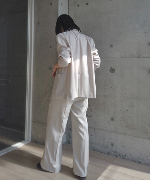 ツイルビッグテーラードジャケット（テーラードジャケット）｜y/m by RIKA（イムバイリカ）